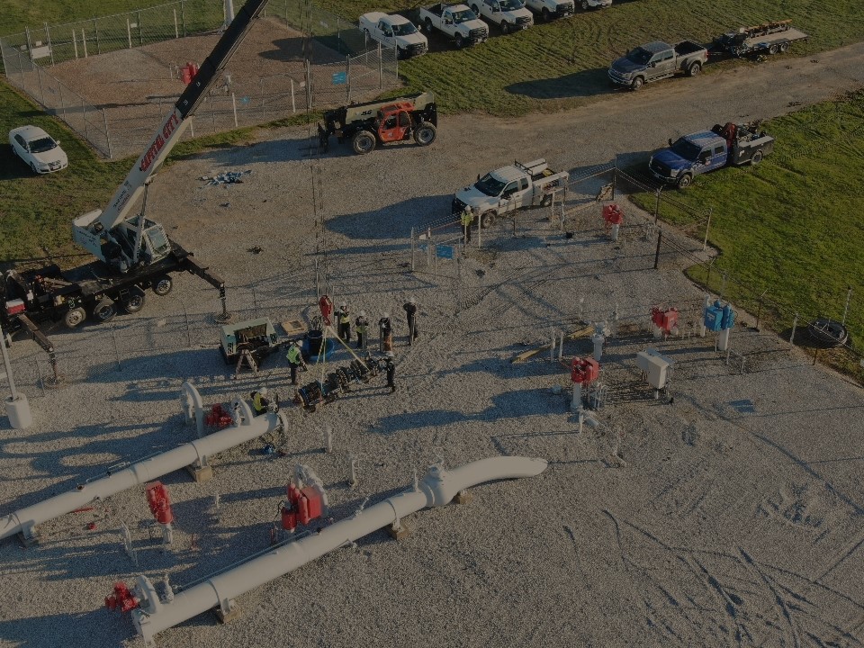 9.5 bcf of natural gas delivered daily